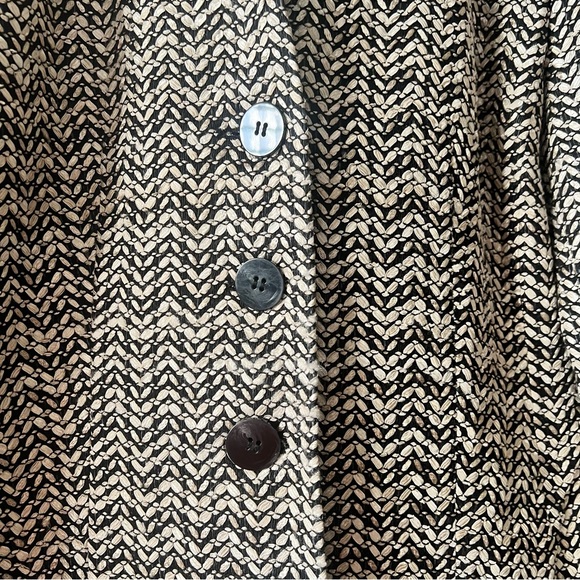 Talbots Champagne Gold and Black Patterned Blazer - Picture 7 of 7